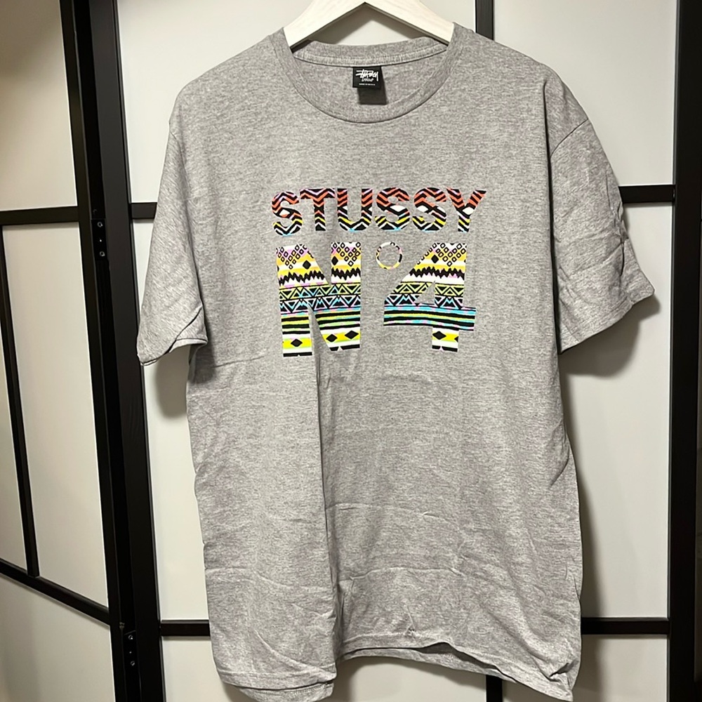Stussy Tribal no.4 Gray Unisex Size Large